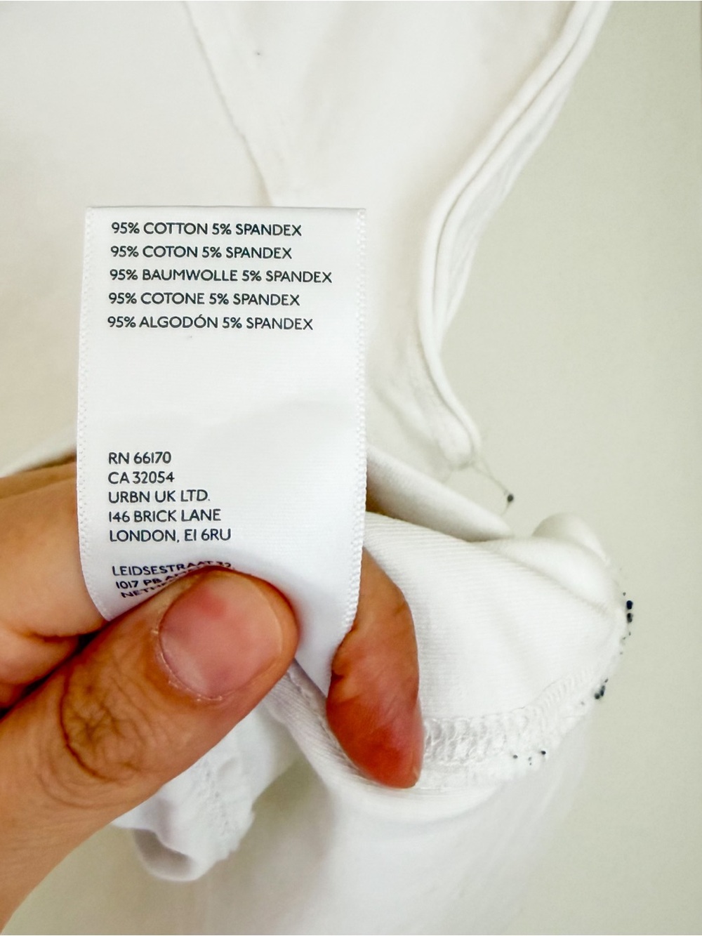 We The Free Protagonist Cropped Cap Sleeve Tee White sz MED - Picture 8 of 10